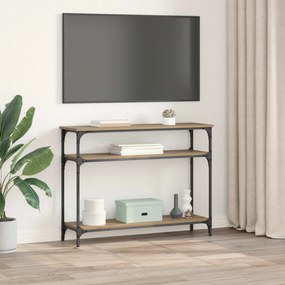 vidaXL Τραπέζι κονσόλας Artisan Oak 100 x 29 x 75 εκ.