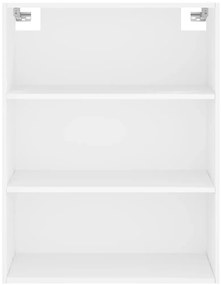 vidaXL Ντουλάπι Λευκό 69,5x32,5x180 εκ. Επεξεργασμένο Ξύλο