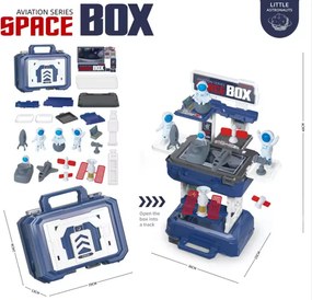 Σετ διαστημικός σταθμός με βαλιτσάκι - DL-9939 - 308152