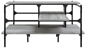 vidaXL Τραπεζάκι Σαλονιού Γκρι Sonoma 100x100x48,5 εκ. Επεξεργ. Ξύλο