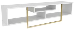 Έπιπλο Tηλεόρασης Asal 322RTC2115 150x35,2x40cm White