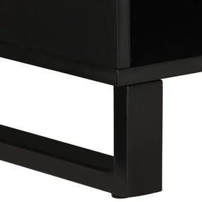 vidaXL Έπιπλο Τηλεόρασης 100x33x46 εκ. Μασίφ Ξύλο Μάνγκο &amp; Επεξ. Ξύλο