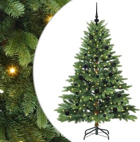 vidaXL Τεχνητό Χριστουγεννιάτικο Δέντρο Πράσινο 150 cm ΠΕ και PVC
