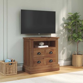 vidaXL Ντουλάπι αποθήκευσης Φυσικό 60 x 30 x 60 cm Στερεό Ξύλο Τίκ