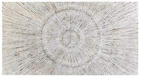 Κεφαλάρι κρεβατιού DKD Home Decor 180 x 3,5 x 100 cm Λευκό Ξύλο MDF