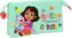 Κασετίνα Dora Τυρκουάζ 22 x 12 x 3 cm