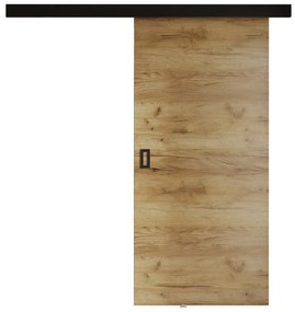 Συρόμενες πόρτες Dover 215, 20 kg, Craft δρυς, Πλαστικοποιημένη μοριοσανίδα, Καφέ, Αλουμίνιο | Epipla1.gr