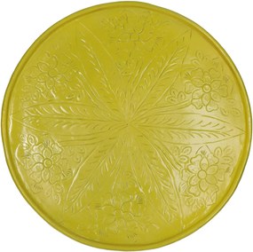 Δίσκος ArteLibre Κίτρινο Αλουμίνιο 33xx33x0.5cm