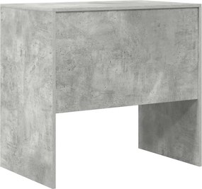 vidaXL Γραφείο Σκυρόδεμα Γκρι 80 x 50 x 76 εκ.