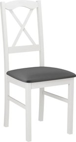 Καρέκλα Nile XI - Leuko-Anthraki - 43.00Χ40.00Χ95.00cm