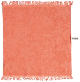 Ποτηρόπανο Valia Coral Nef-Nef 50x50cm 100% Cotton