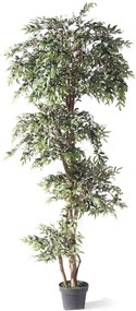 Τεχνητό Δέντρο Ρούσκος 9680-6 195cm Green Supergreens Πολυαιθυλένιο