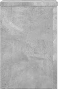 vidaXL Βάση φυτών 2 τεμ. Γκρι Σκυροδέματος 25 x 25 x 35 cm
