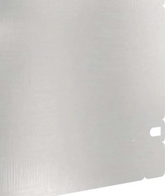 vidaXL Περιγράμματα γκαζόν 30 τμχ. 103 x 0,05 x 22 εκ Ασημί