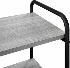 vidaXL Τραπέζι κονσόλας Γκρι Sonoma 80 x 35 x 75 cm Επεξεργασμένο Ξύλο