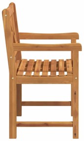 vidaXL Εξωτερικός πάγκος 4 pcs Φυσικό 56 x 55,5 x 90 εκ.