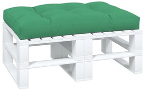 vidaXL Μαξιλάρι Παλέτας Πράσινο 120 x 80 x 12 εκ. Υφασμάτινο