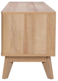 Έπιπλο τηλεόρασης Hamea mdf σε φυσική απόχρωση 145x39,5x49εκ 145x39.5x49 εκ.