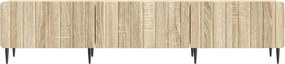 vidaXL Ντουλάπι TV 147 x 34,5 x 32 εκ Sonoma Δρυς Επεξεργασμένο Ξύλο