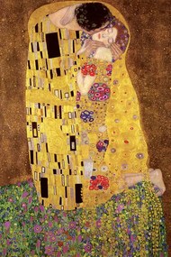 Αφίσα Gustav Klimt - Το Φιλί, (61 x 91.5 cm)
