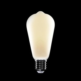 LED Filament Λαμπτήρας E27 CRI 95 Αχλάδι ST64 7W 2700K Dimmable - P02
