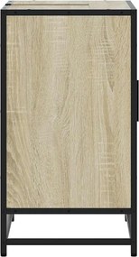 vidaXL Ντουλάπι Νιπτήρα Μπάνιου Sonoma Δρυς 65 x 33 x 60 εκ. από Τεχνητό Ξύλο