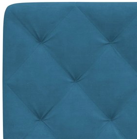 Μαξιλάρι για Κεφαλάρι Μπλε 140 εκ. Βελούδο - Μπλε