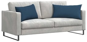 vidaXL Μαξιλάρι Καναπέ 2 pcs Μπλε 80 x 40 cm ύφασμα