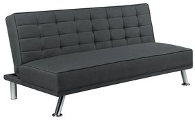 EUROPA Καναπές - Κρεβάτι Σαλονιού Καθιστικού, Ύφασμα Ανθρακί