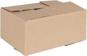 vidaXL Πτυσσόμενο Κουτί 50 τεμ. Φυσικό 30 x 21,5 x 14 εκ. Χαρτόνι