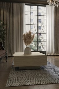 Stewehome Μεσαίο τραπεζάκι σαλονιού μοντέρνου στυλ τετράγωνο Πολύχρωμο 75x75 cm