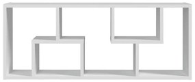 vidaXL Ραφιέρα Τοίχου Λευκό 36 x 16 x 90 εκ. από Επεξεργασμένο Ξύλο