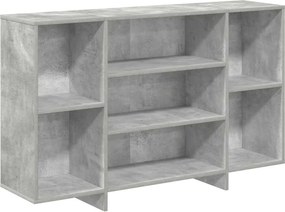 vidaXL Ντουλάπι Γκρι Σκυροδέματος 120x30x75 εκ. Επεξεργασμένο Ξύλο