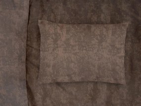 Μαξιλαροθήκη Polycotton 50x70εκ. Shadow 22 Brown DimCol