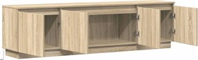 vidaXL Ντουλάπι TV Δρύς Sonoma 180 x 38 x 49 εκ Επεξεργασμένο ξύλο