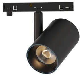 Σποτ Μαγνητικό Φωτιστικό Ράγας LED 9W IP20 4000K Μαύρο TON TON940B Aca-TON940B-Μαύρο TON940B
