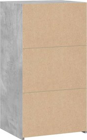 vidaXL Ντουλάπι Γκρι Σκυροδέματος 50x41x93 εκ. Επεξεργασμένο Ξύλο