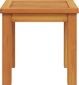 vidaXL Τραπεζάκι Πλευράς Φυσικό Λάδι 35 x 35 x 34 εκ.