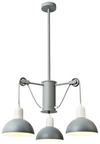 Φωτιστικό Οροφής Τρίφωτο Aca Cezanne EG5793P58G Grey