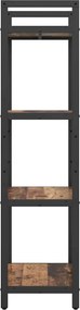 vidaXL Ράφι Βιβλίων 4 επιπέδων 56 x 34 x 133,5 εκ Επεξεργασμένο Ξύλο