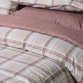 Φανελένια Σεντόνια Υπέρδιπλα (Σετ) Das Home Happy 9701 Taupe