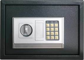 vidaXL Ψηφιακό Ασφαλές Σκούρο γκρι 35 x 25 x 25 εκ. Ατσάλι