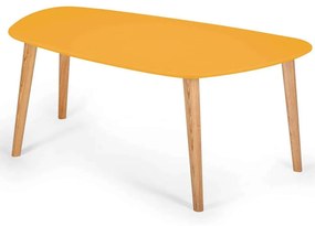 Τραπέζι Σαλονιού Endocarp ENDOCARPCT5 110x66x45cm Yellow