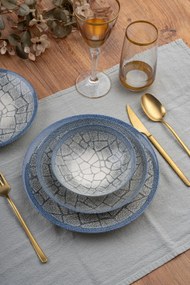 Dinner Set (24 Pieces) GBSATN24KY4R13261 Multicolor