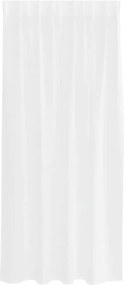 vidaXL Κουρτίνα βυσσινί 2 pcs Λευκό 175 x 140 εκ. Πολυεστέρας
