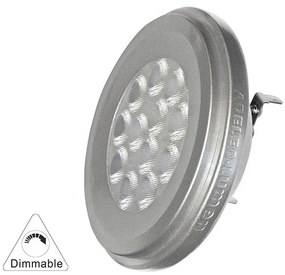 Adeleq Led Λάμπα Αλουμινίου Ar111 12W 12Vac/Dc Ντιμαριζόμενη 36° Ψυχρό 13-111123609