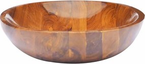 vidaXL Νιπτήρας 60 x 40 x 10 εκ. από Μασίφ Ξύλο Teak