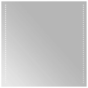 vidaXL Καθρέφτης Μπάνιου με LED 60x60 εκ.