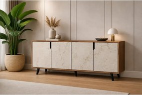 Stewehome μοντέρνα κονσόλα σαλονιού 180x45x80 cm