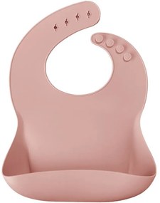 MinikOiOi Σαλιάρα Σιλικόνης pink